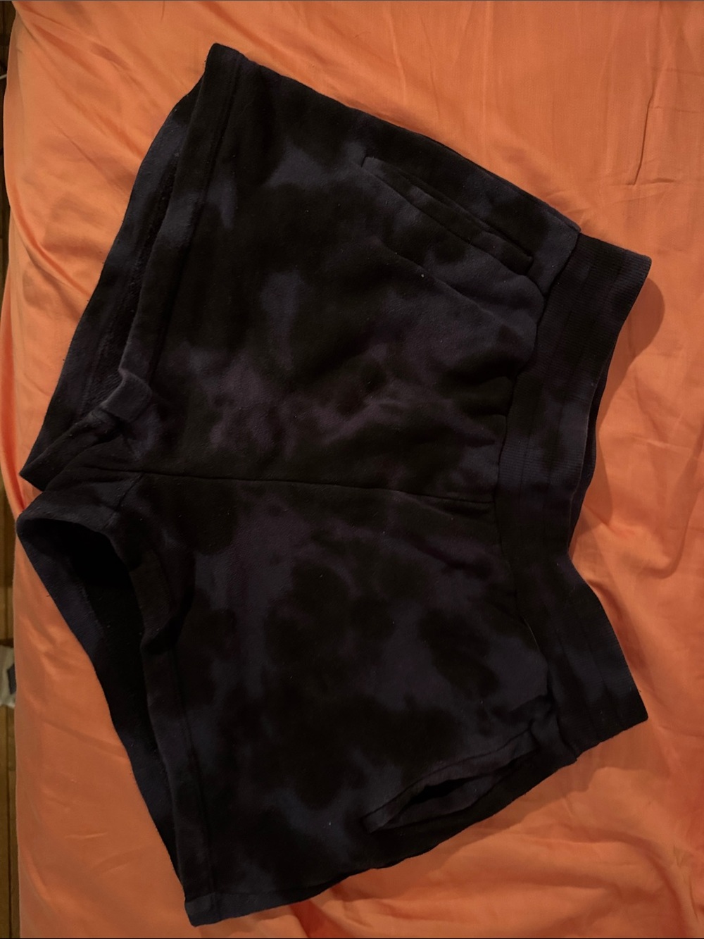 525 Women's Navy Tie-Dye Lounge Shorts
